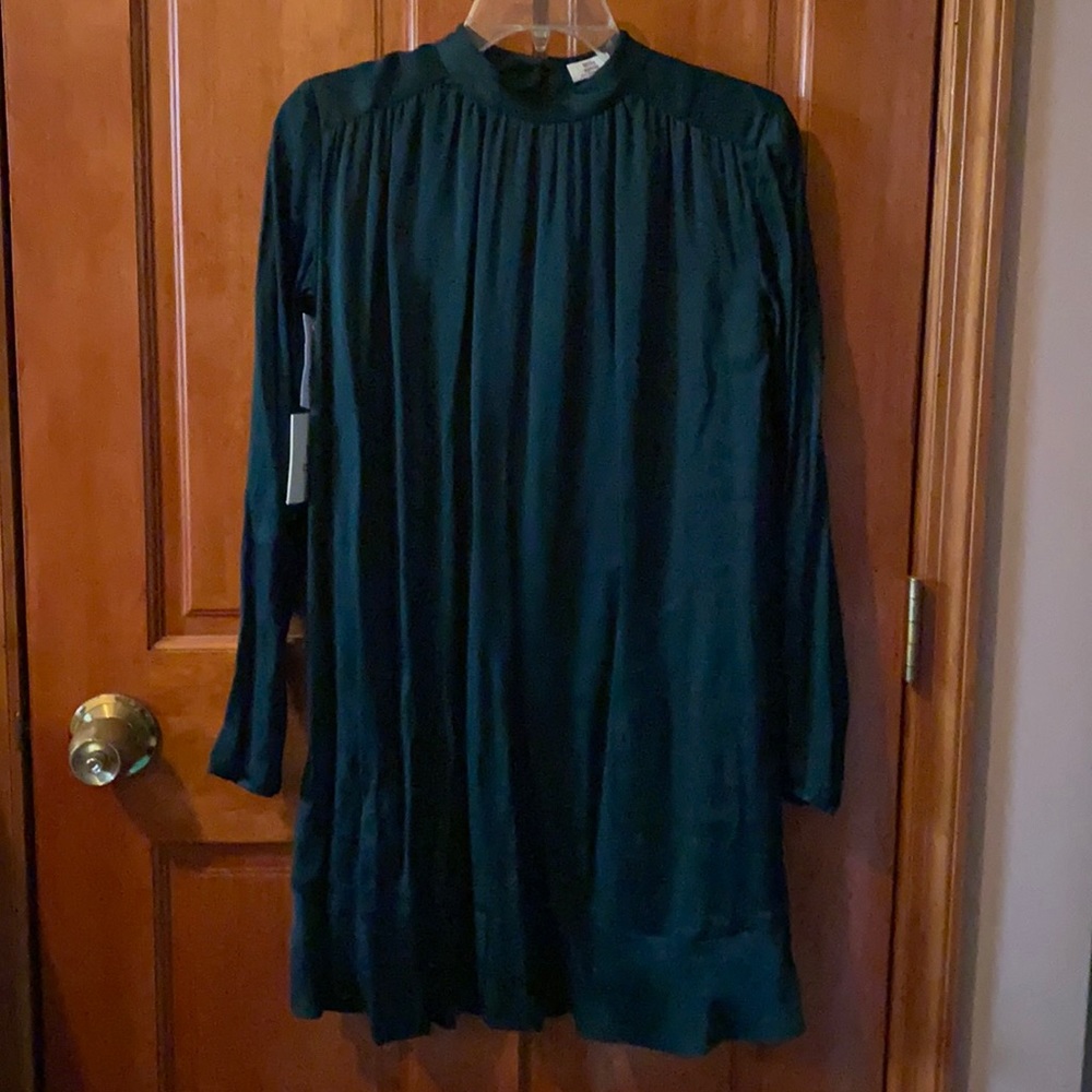 NWT Aritzia Little Moon Mock Neck Dress Size XXS